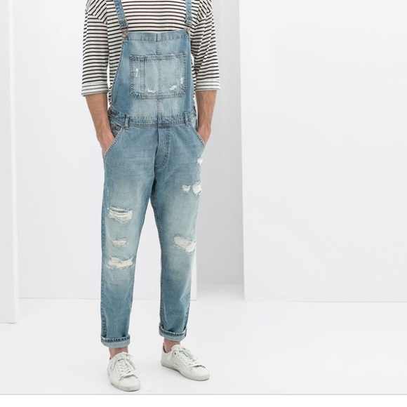 zara man overalls